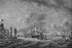 The Moonlight Battle: the Battle off Cape St. Vincent, 16th January 1780-Richard Paton-Giclee Print