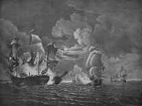 Seven Years' War (1756-1763): the Bombing of Morro Castle (Cuba) on July 1, 1762, an Interpretation-Richard Paton-Mounted Giclee Print