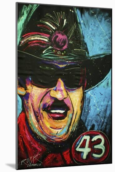 Richard Petty 001-Rock Demarco-Mounted Giclee Print