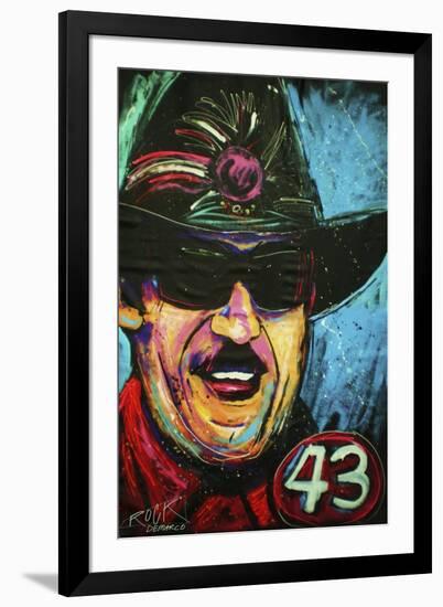 Richard Petty 001-Rock Demarco-Framed Giclee Print