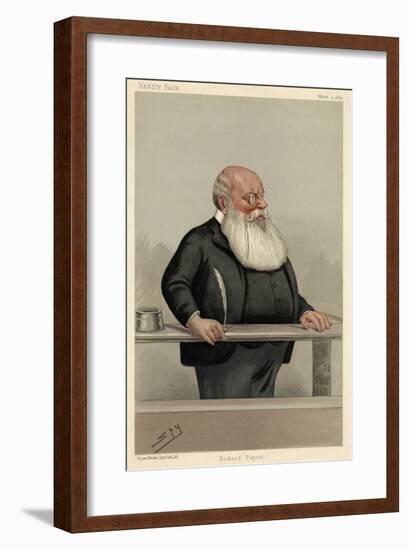 Richard Pigott-Leslie Ward-Framed Art Print