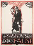Plakat für Goethes 'Faust'. 1918-Richard Roland Holst-Laminated Giclee Print