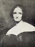 Mary Shelley, C.1840-Richard Rothwell-Stretched Canvas