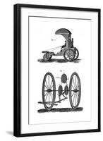 Richard's Carriage-Sidney Hall-Framed Giclee Print