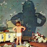 "Big Shadow, Little Boy," October 22, 1960-Richard Sargent-Giclee Print