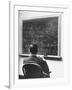 Richard Schafer, an Expert in the Field of Non Associative Algebras, Studying Complicated Formulas-Alfred Eisenstaedt-Framed Premium Photographic Print