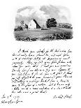 A Letter from Sir Richard Steele, and a View of His Cottage at Haverstock Hill, 1713-Richard Steele-Giclee Print