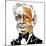 Richard Strauss - colour caricature-Neale Osborne-Mounted Giclee Print