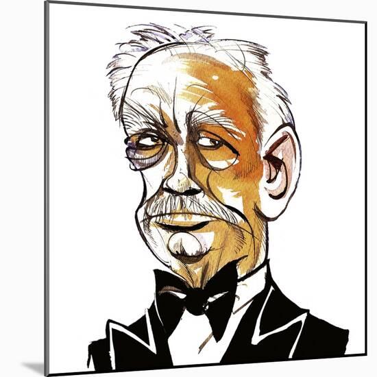 Richard Strauss - colour caricature-Neale Osborne-Mounted Giclee Print