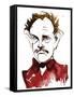 Richard Strauss, German composer and conductor; caricature-Neale Osborne-Framed Stretched Canvas