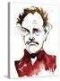 Richard Strauss, German composer and conductor; caricature-Neale Osborne-Stretched Canvas