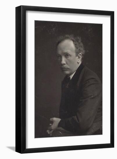 Richard Strauss, German Composer, Late 19th or Early 20th Century-Albert Meyer-Framed Photographic Print