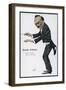 Richard Strauss German Musician Conducting-null-Framed Art Print