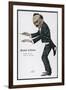 Richard Strauss German Musician Conducting-null-Framed Art Print