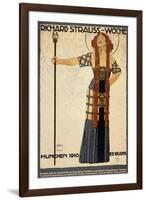 Richard Strauss Music Festival, circa 1910-Ludwig Hohlwein-Framed Art Print