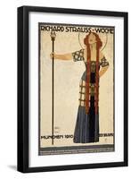 Richard Strauss Music Festival, circa 1910-Ludwig Hohlwein-Framed Art Print