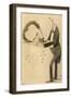 Richard Strauss the German Composer: a Satire on His Opera Salome-Oscar Garvens-Framed Premium Photographic Print