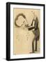 Richard Strauss the German Composer: a Satire on His Opera Salome-Oscar Garvens-Framed Premium Photographic Print