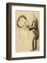 Richard Strauss the German Composer: a Satire on His Opera Salome-Oscar Garvens-Framed Photographic Print