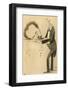 Richard Strauss the German Composer: a Satire on His Opera Salome-Oscar Garvens-Framed Photographic Print