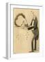 Richard Strauss the German Composer: a Satire on His Opera Salome-Oscar Garvens-Framed Photographic Print