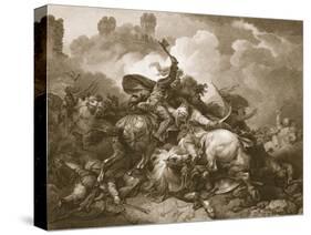 Richard the First in Palestine, Engraved by A. Smith-Philip James Loutherbourg-Stretched Canvas