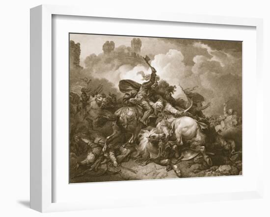 Richard the First in Palestine, Engraved by A. Smith-Philip James Loutherbourg-Framed Giclee Print