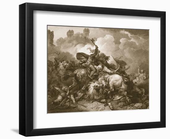 Richard the First in Palestine, Engraved by A. Smith-Philip James Loutherbourg-Framed Premium Giclee Print