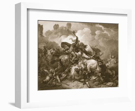 Richard the First in Palestine, Engraved by A. Smith-Philip James Loutherbourg-Framed Premium Giclee Print