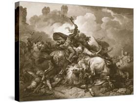 Richard the First in Palestine, Engraved by A. Smith-Philip James Loutherbourg-Stretched Canvas