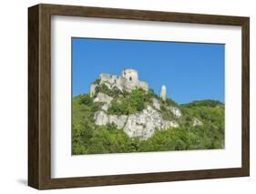 Richard The Lion Heart fortress, Les Andelys, Normandy, France-Jim Engelbrecht-Framed Photographic Print