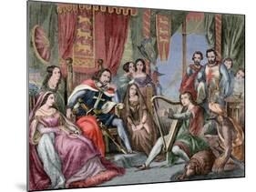 Richard the Lionheart (1157-1199) Listen Music-null-Mounted Giclee Print