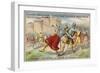 Richard the Lionheart Mortally Wounded before the Castle of Chalus-Chabrol-null-Framed Giclee Print