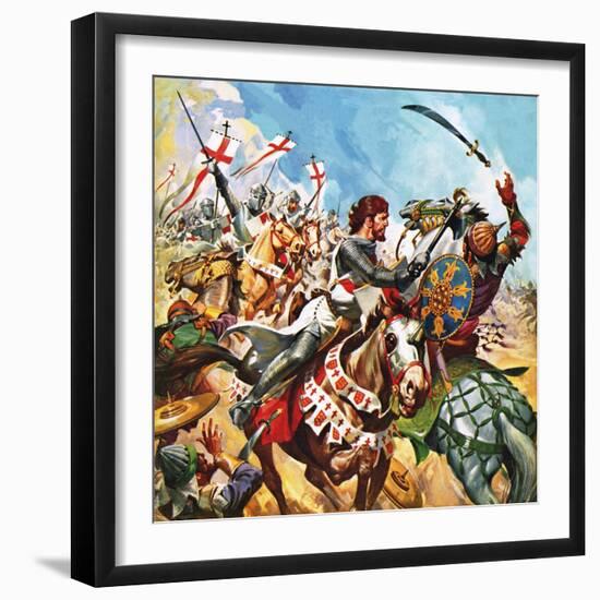 Richard the Lionheart-English School-Framed Giclee Print