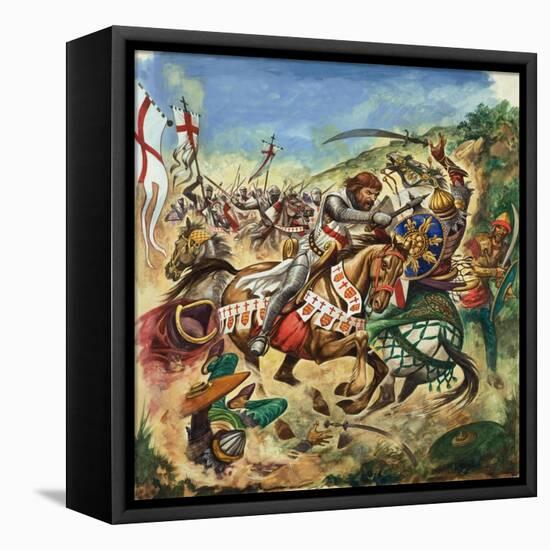 Richard the Lionheart-Peter Jackson-Framed Stretched Canvas