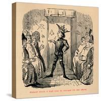 'Richard thinks it high time he managed his own affairs', c1860, (c1860)-John Leech-Stretched Canvas