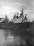 Beyond the Little Bighorn, 1908-Richard Throssel-Stretched Canvas