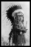 Cheyenne Warrior of the Future-Richard Throssel-Stretched Canvas