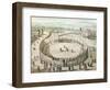 Richard Trevithick's Railroad, Euston Square-Thomas Rowlandson-Framed Giclee Print