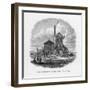 Richard Trevithick Senior's Steam-Whim at Cook's Kitchen Mine Cornwall-null-Framed Art Print