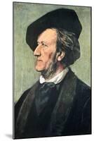 Richard Wagner (1813-188), German Composer, Conductor, and Essayist, Late 19th Century-Franz Seraph von Lenbach-Mounted Giclee Print
