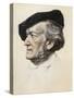Richard Wagner (1813-1883)-Franz Seraph von Lenbach-Stretched Canvas