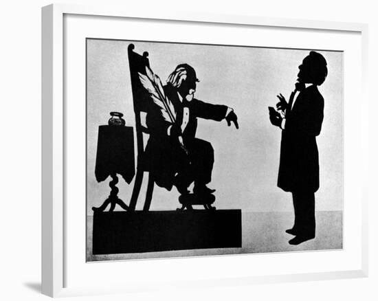 Richard Wagner and Eduard-Otto Bohler-Framed Giclee Print