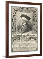 Richard Wagner and March from Tannhauser-null-Framed Art Print