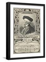Richard Wagner and March from Tannhauser-null-Framed Art Print