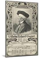 Richard Wagner and March from Tannhauser-null-Mounted Art Print