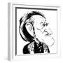 Richard Wagner - caricature-Neale Osborne-Framed Giclee Print