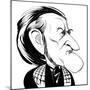 Richard Wagner - caricature-Neale Osborne-Mounted Giclee Print