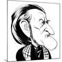 Richard Wagner - caricature-Neale Osborne-Mounted Giclee Print