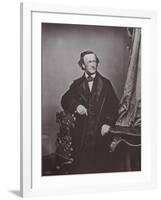 Richard Wagner, German Composer, 1860s-Franz Hanfstaengl-Framed Giclee Print